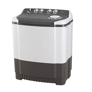 LG 7Kg Semi Automatic Washing Machine, Rat Away Technology, Wind Jet Dry, Dark Grey, 5 Star, P7020NGAZ