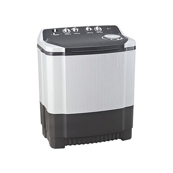 LG 7Kg Semi Automatic Washing Machine, Rat Away Technology, Wind Jet Dry, Dark Grey, 5 Star, P7020NGAZ