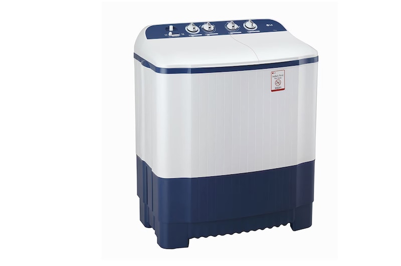 LG 7.5 Kg Semi Automatic Washing Machine with Roller Jet Pulsator, Wind Jet Dry, Dark Blue, 5 Star, P7510RBAZ
