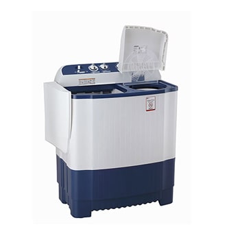 LG 7.5 Kg Semi Automatic Washing Machine with Roller Jet Pulsator, Wind Jet Dry, Dark Blue, 5 Star, P7510RBAZ