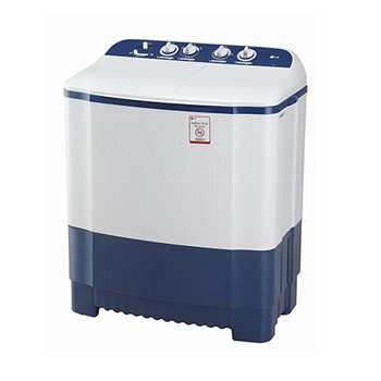 LG 7.5 Kg Semi Automatic Washing Machine with Roller Jet Pulsator, Wind Jet Dry, Dark Blue, 5 Star, P7510RBAZ