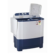 LG 7.5Kg, Semi Automatic Washing Machine, Roller Jet Pulsator, Dark Blue , P7510RBAZ