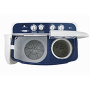 LG 7.5Kg, Semi Automatic Washing Machine, Roller Jet Pulsator, Dark Blue , P7510RBAZ