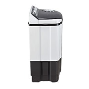 LG 7.5Kg Semi Automatic Top Load Washing Machine, Roller Jet Pulsator, Dark Gray, P7510RGAZ