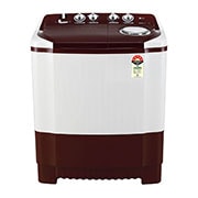 LG 7.5Kg Semi Automatic Top Load Washing Machine, Roller Jet Pulsator, Burgundy, P7510RRAZ