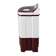 LG 7.5Kg Semi Automatic Top Load Washing Machine, Roller Jet Pulsator, Burgundy, P7510RRAZ