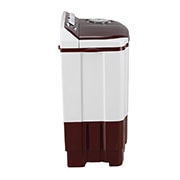 LG 7.5Kg Semi Automatic Top Load Washing Machine, Roller Jet Pulsator, Burgundy, P7510RRAZ