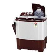 LG 7.5Kg Semi Automatic Top Load Washing Machine, Roller Jet Pulsator, Burgundy, P7510RRAZ