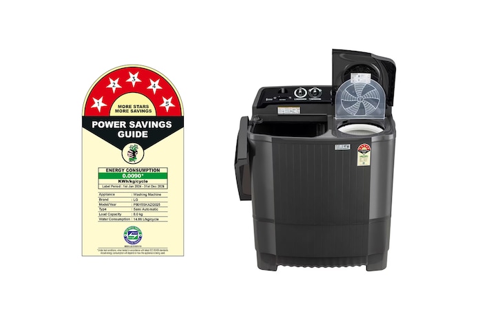 Front view with door open