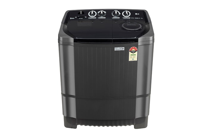 LG P8015SKAZ Semi Automatic Washing Machines front view