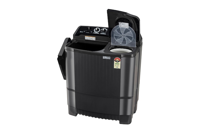 right view with open door