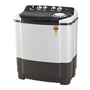 LG 8Kg Semi Automatic Top Load Washing Machine, Roller Jet Pulsator + Soak, Rat Away, Dark Gray, P8030SGAZ