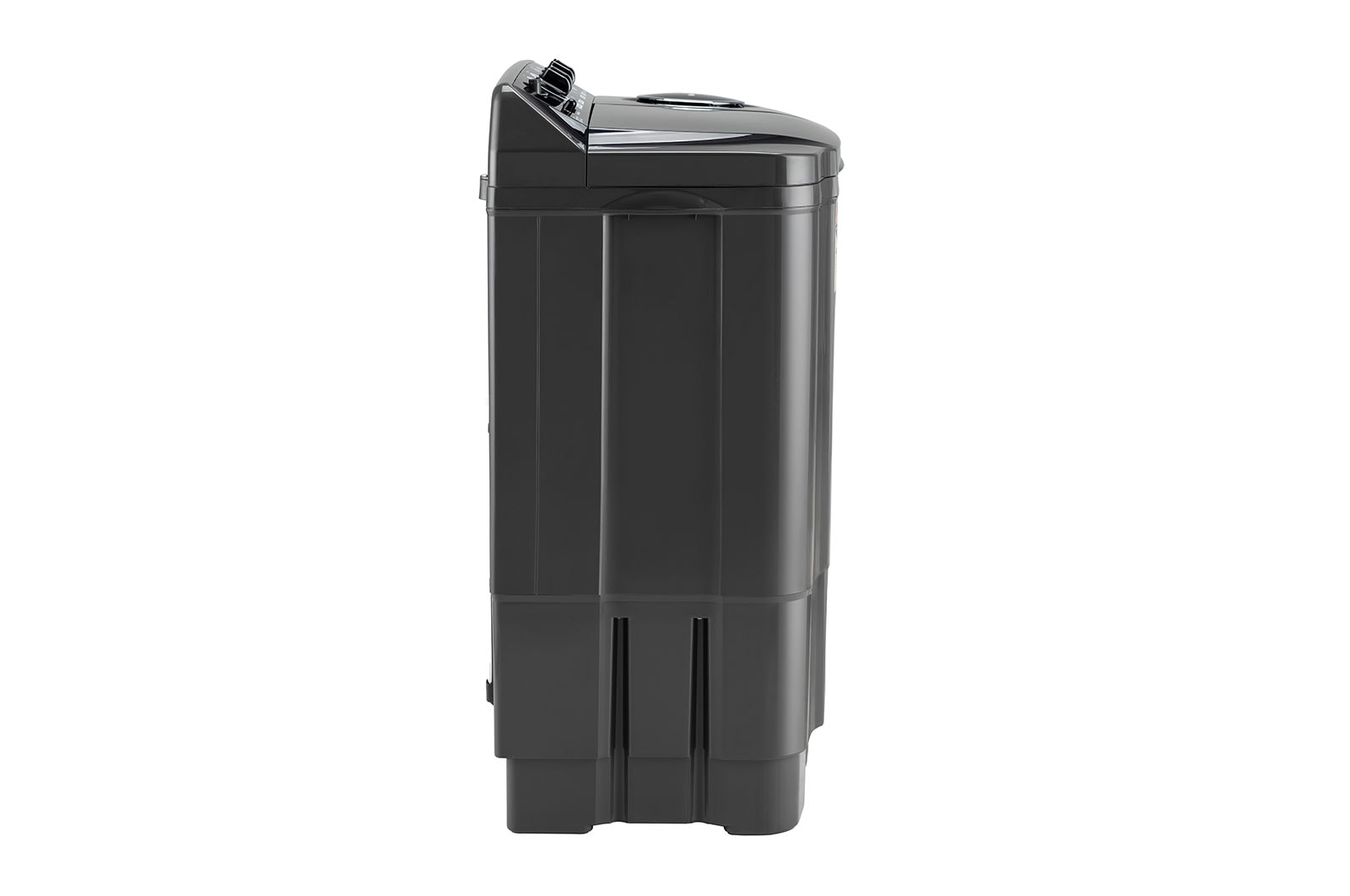LG 8Kg, Semi Automatic Top Load Washing Machine, Roller Jet Pulsator + Soak, Middle Black , P8035SKAZ