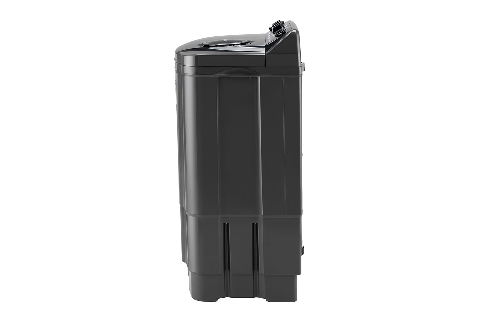 LG 8Kg, Semi Automatic Top Load Washing Machine, Roller Jet Pulsator + Soak, Middle Black , P8035SKAZ