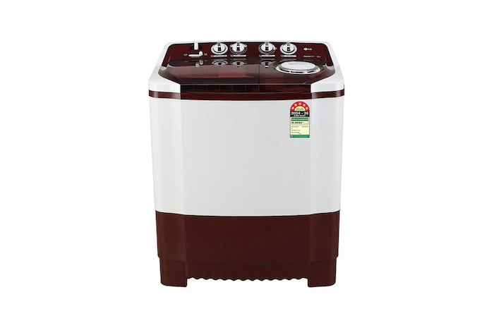 Front view of LG Laundry, Semi automatic washing machines P8530SRAZ