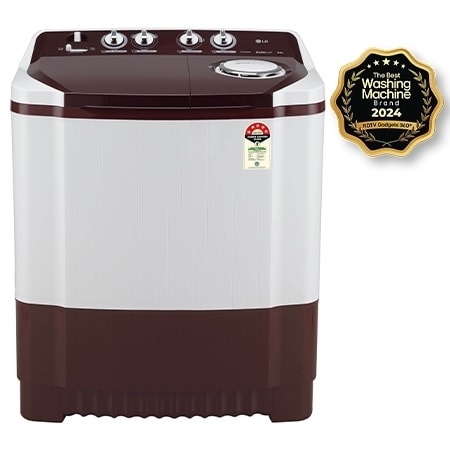 LG P8530SRAZ semi automatic washing machine front view