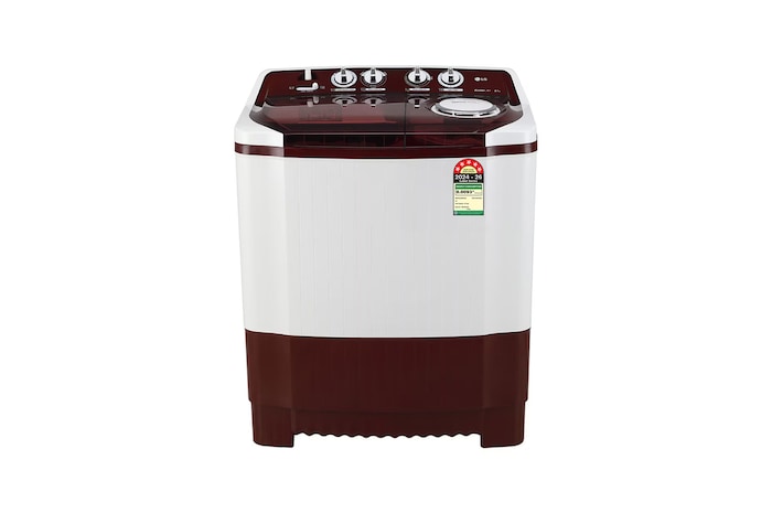 Front view of LG Laundry, Semi automatic washing machines P8035SRAZA