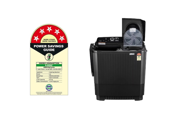 Front view with door open