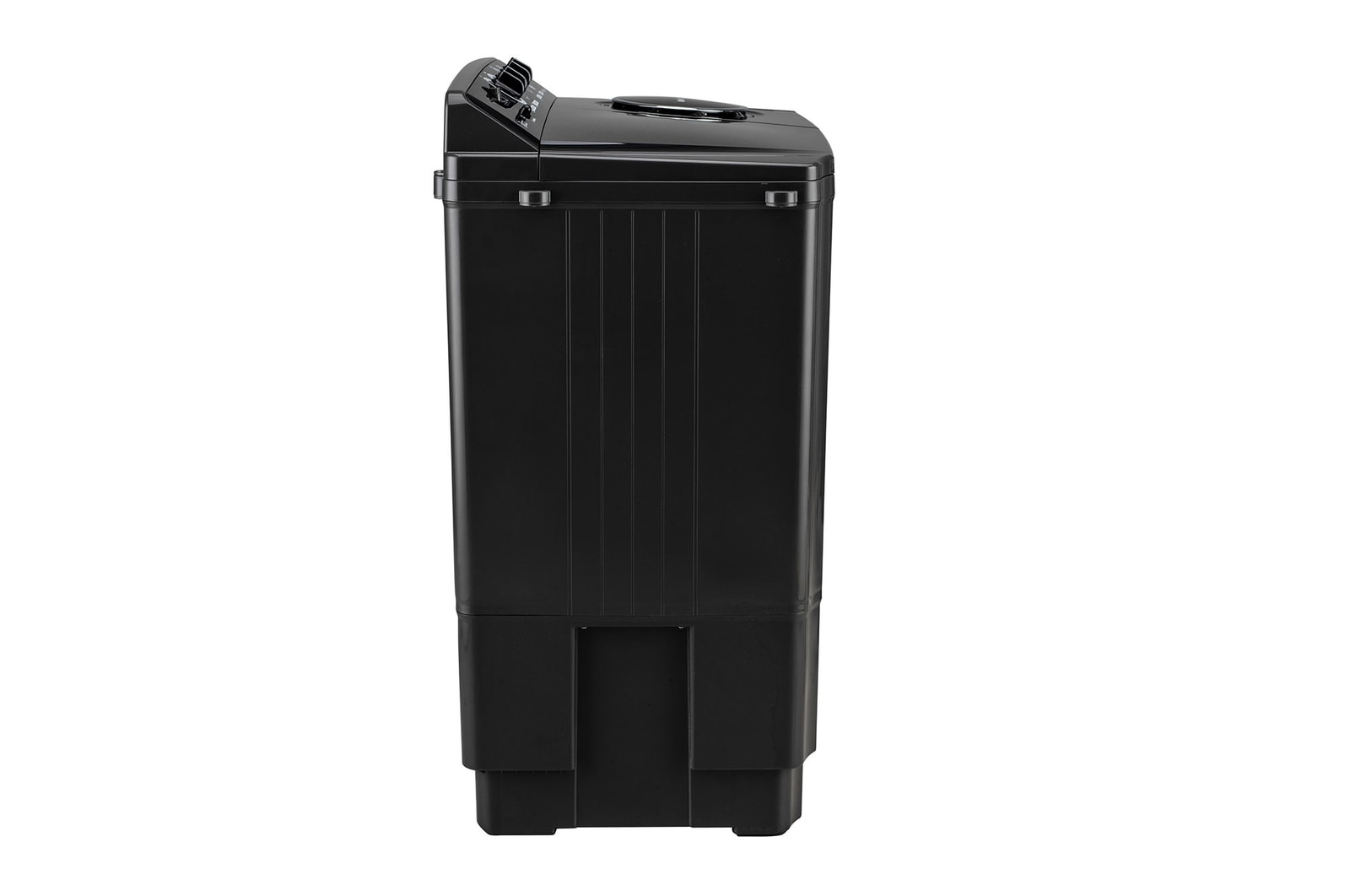 LG 8.5Kg Semi Automatic Top Load Washing Machine, Roller Jet Pulsator + Soak, Full Black, P8535SLMZ