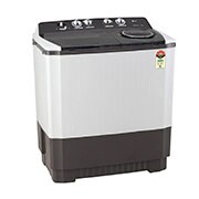 LG 9Kg Semi Automatic Top Load Washing Machine, Roller Jet Pulsator + Soak, Dark Gray, P9041SGAZ