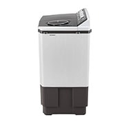 LG 9Kg Semi Automatic Top Load Washing Machine, Roller Jet Pulsator + Soak, Dark Gray, P9041SGAZ
