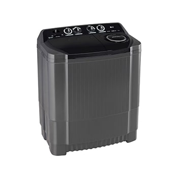LG 9.5Kg Semi Automatic Washing Machine, , Roller Jet Pulsator + Soak, Rat Away, Middle Black, 5 Star, P9555SKAZ