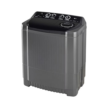 LG 9.5Kg Semi Automatic Washing Machine, , Roller Jet Pulsator + Soak, Rat Away, Middle Black, 5 Star, P9555SKAZ