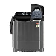 LG 9.5Kg, Semi Automatic Top Load Washing Machine, , Roller Jet Pulsator + Soak, Rat Away, Middle Black , P9555SKAZ