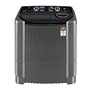 LG 9.5Kg, Semi Automatic Top Load Washing Machine, , Roller Jet Pulsator + Soak, Rat Away, Middle Black , P9555SKAZ