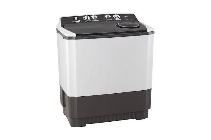 LG 9.5Kg Semi Automatic Washing Machine, Roller Jet Pulsator + Soak, Dark Grey, 5 Star, P955ASGAZ