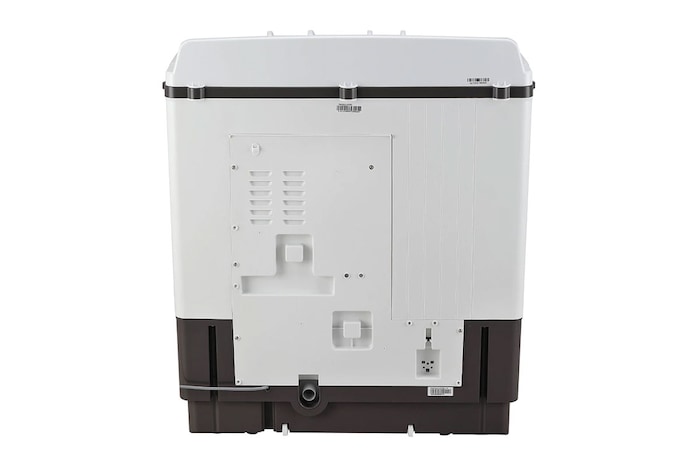 LG 9.5Kg Semi Automatic Washing Machine, Roller Jet Pulsator + Soak, Dark Grey, 5 Star, P955ASGAZ