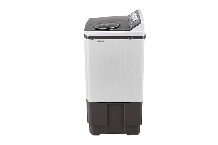 LG 9.5Kg Semi Automatic Washing Machine, Roller Jet Pulsator + Soak, Dark Grey, 5 Star, P955ASGAZ