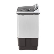 LG 9.5Kg Semi Automatic Top Load Washing Machine, Roller Jet Pulsator + Soak, Dark Gray, P955ASGAZ