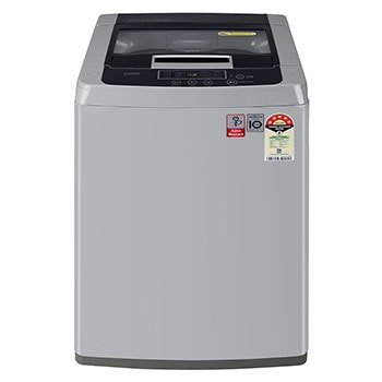 LG T65SKSF1Z top loading washing machine front view