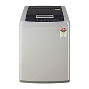 LG 6.5Kg Top Load Washing Machine, Smart Inverter Motor, Middle Free Silver, T65SKSF1Z