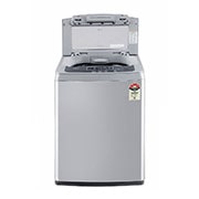 LG 6.5Kg Top Load Washing Machine, Smart Inverter Motor, Middle Free Silver , T65SKSF4Z