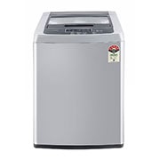 LG 6.5Kg Top Load Washing Machine, Smart Inverter Motor, Middle Free Silver , T65SKSF4Z