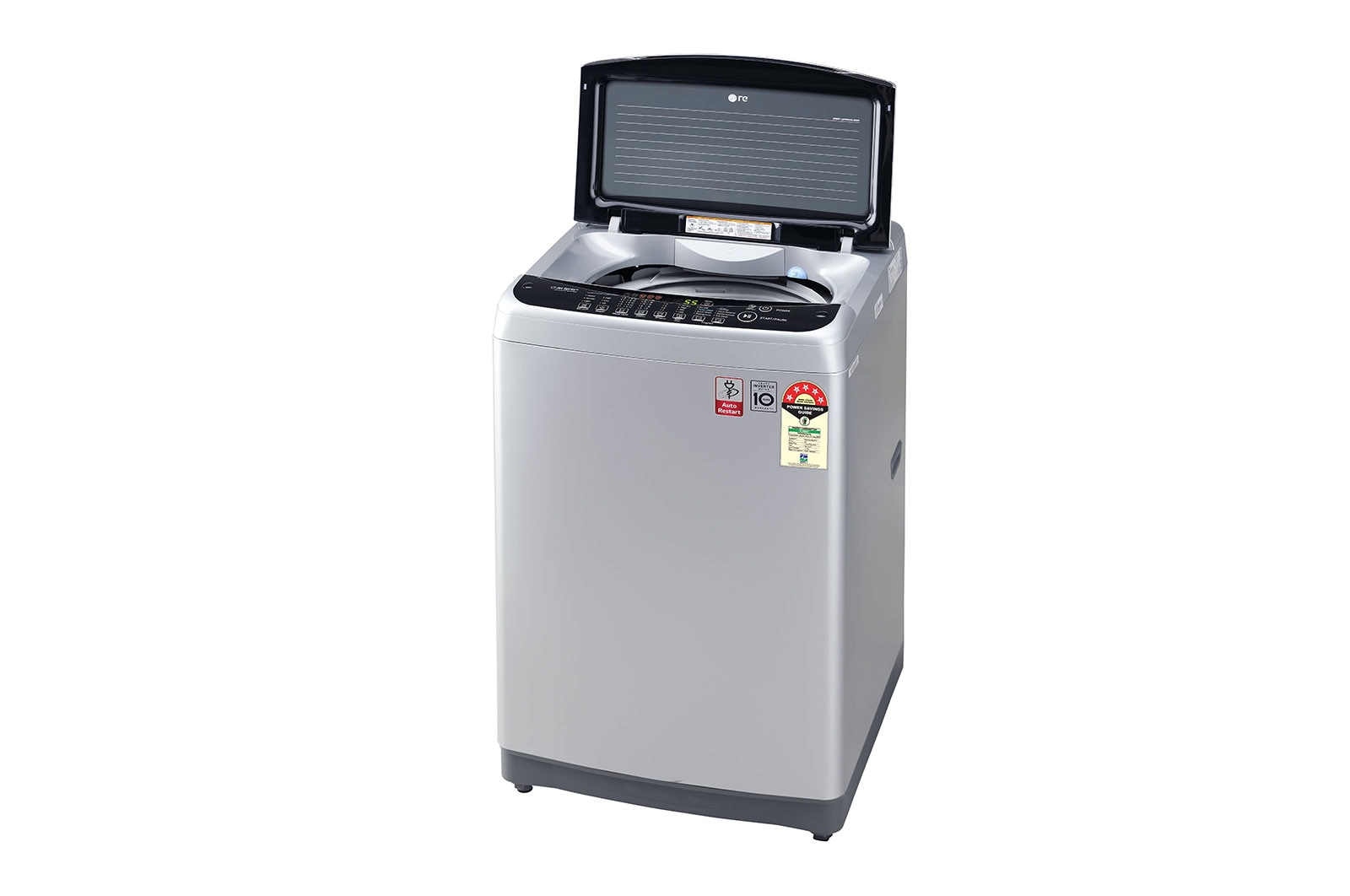 LG 7Kg Top Load Washing Machine Smart Inverter Auto Tub Clean Middle Free Silver T70AJSF1Z LG IN