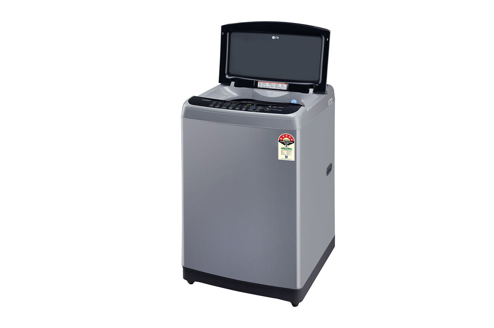 LG 7Kg Top Load Washing Machine, Smart Inverter Motor, Middle Free Silver, T70SJSF2ZA