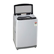 LG 7Kg Top Load Washing Machine, Smart Inverter Motor, Middle Free Silver, T70SNSF3Z