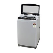 LG 7Kg Top Load Washing Machine, Smart Inverter Motor, Middle Free Silver, T70SNSF3Z