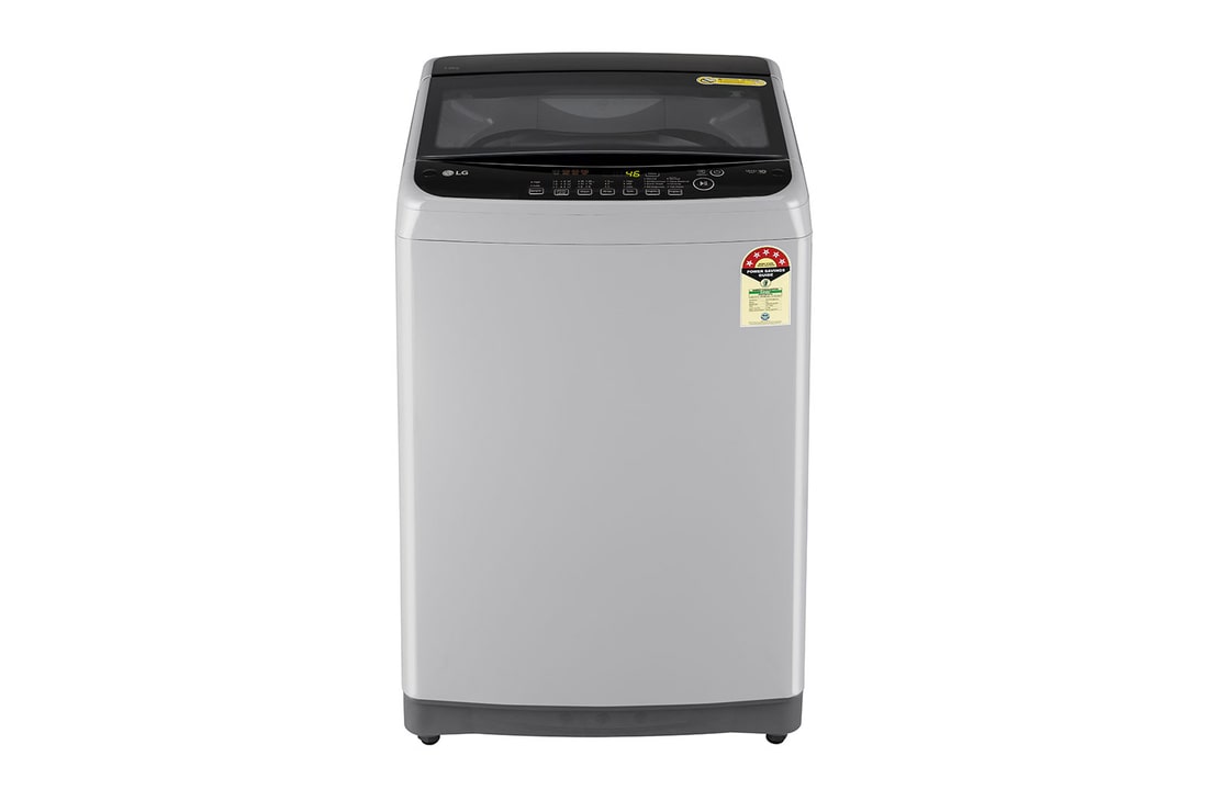 LG T70SPSF2Z top loading washing machine front view