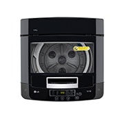 LG 7.5 Kg Top Load Washing Machine, Smart Inverter Motor, Middle Black, T75SKMB1Z