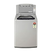 LG 7.5Kg Top Load Washing Machine, Smart Inverter Motor, Middle Free Silver, T75SKSF1Z