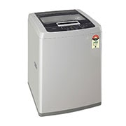 LG 7.5Kg Top Load Washing Machine, Smart Inverter Motor, Middle Free Silver, T75SKSF1Z