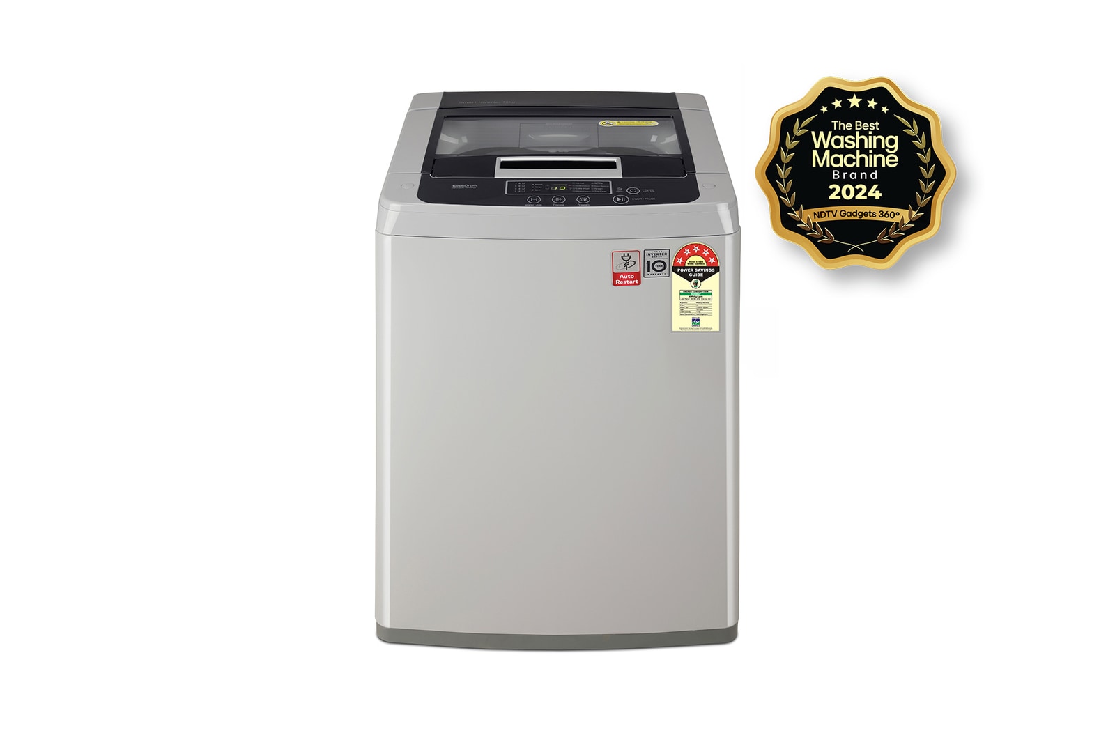 Lg 7.5 kg top load washing machine with smart inverter motor online