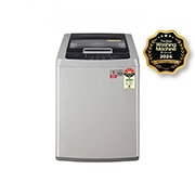 LG 7.5Kg Top Load Washing Machine, Smart Inverter Motor, Middle Free Silver, T75SKSF1Z