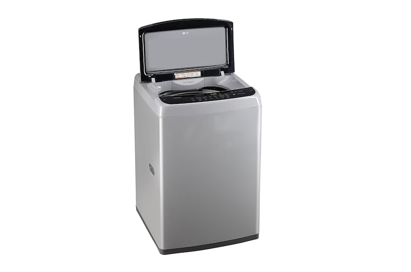 LG 7.5Kg Top Load Washing Machine, Smart Inverter Motor, Middle Free Silver, 5 Star, T75SPSF1Z