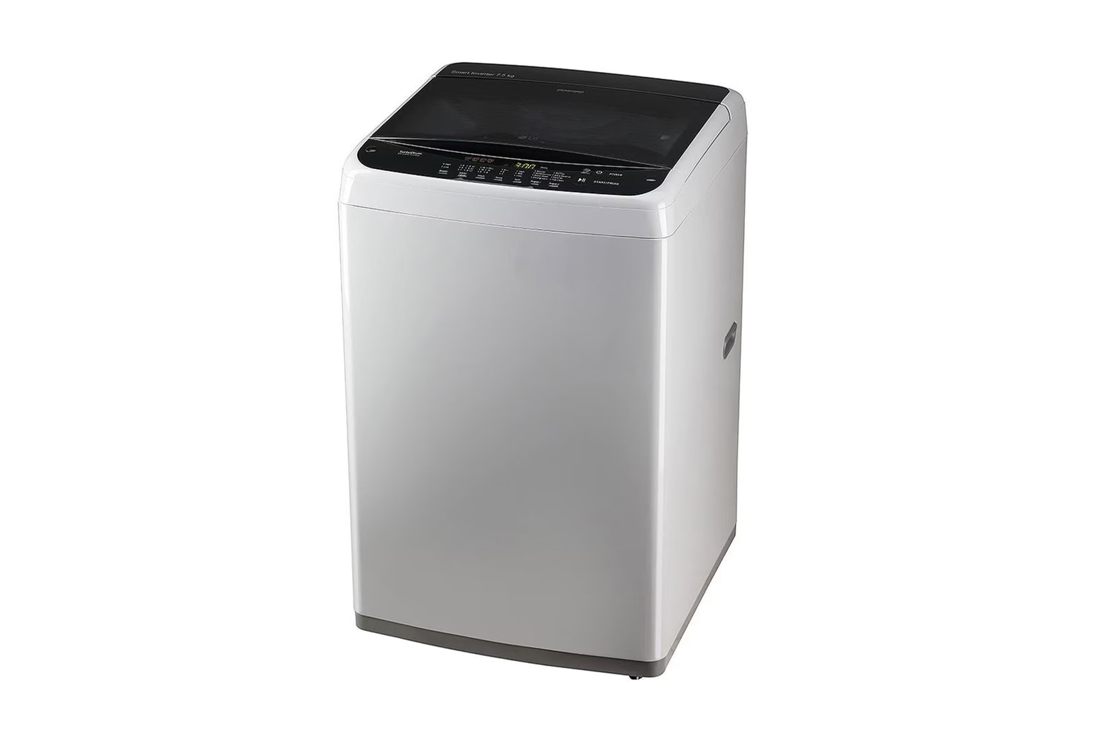 LG 7.5Kg Top Load Washing Machine, Smart Inverter Motor, Middle Free Silver, 5 Star, T75SPSF1Z