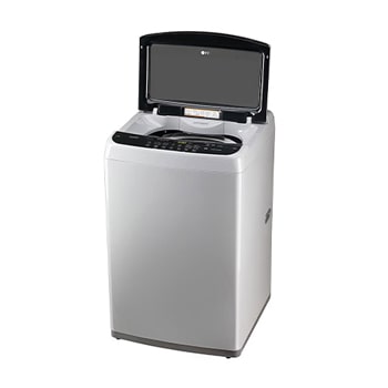 LG 7.5Kg Top Load Washing Machine, Smart Inverter Motor, Middle Free Silver, 5 Star, T75SPSF1Z